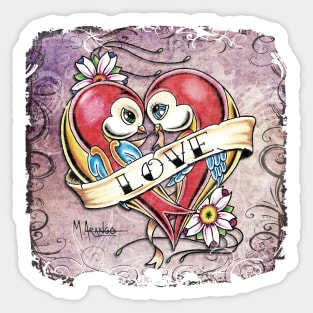 Love Birds Sticker